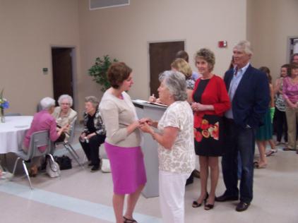 Pastor Denise and friend