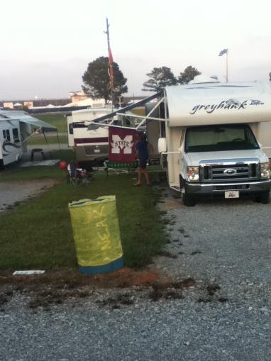 RV at Talladega