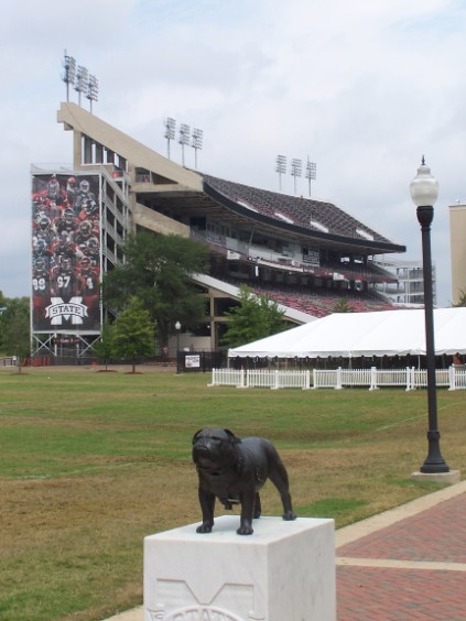 MSU Dog West Stadium