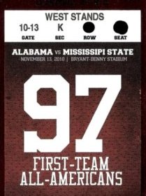 Alabama ticket